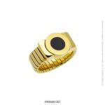 Anillo de Acero Dorado Forza Vera 3660 - Image 2