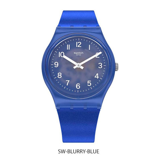 Blurry Blue - Reloj Unisex Swatch