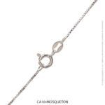 Cadena de Plata Italiana 10