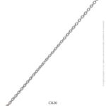 Cadena de Plata Italiana 20