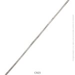 Cadena de Plata Italiana 23