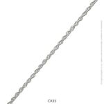 Cadena de Plata Italiana 33