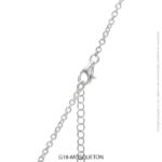 Gargantilla de Plata Italiana 32