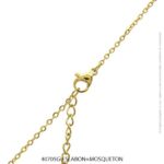 Gargantilla de Acero Dorado Diesel 40705G