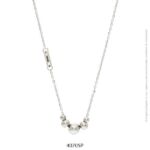 Gargantilla de Acero Blanco Diesel 40705P