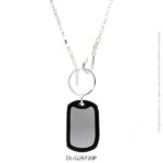 Gargantilla de Acero Blanco Diesel 29720P