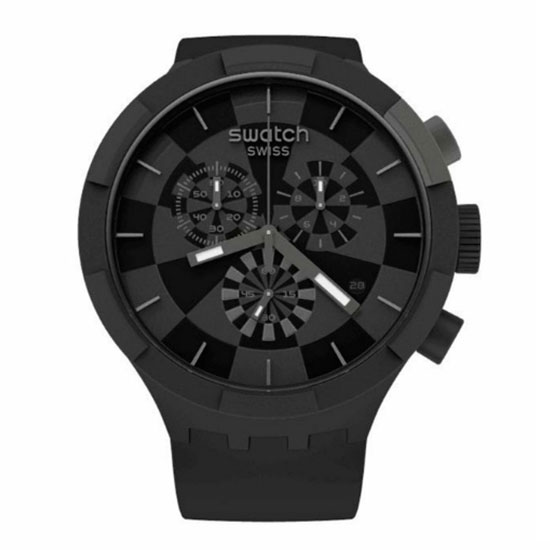 Reloj Swatch Checkpoint Black - Unisex