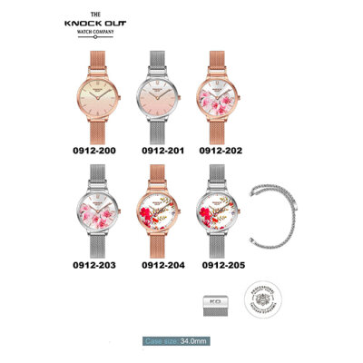 0912 - Reloj Mujer Knock Out