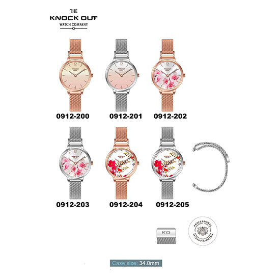 0912 - Reloj Mujer Knock Out