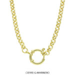 Cadena de Acero Dorado Forza Vera 2101G - Image 2