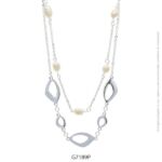 Gargantilla Acero Blanco Forza Vera 7189P