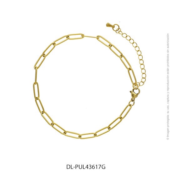 Pulsera de Acero Dorado Diesel 43617G