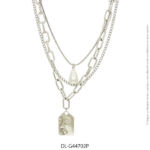 Gargantilla de Acero Blanco Diesel 44702P