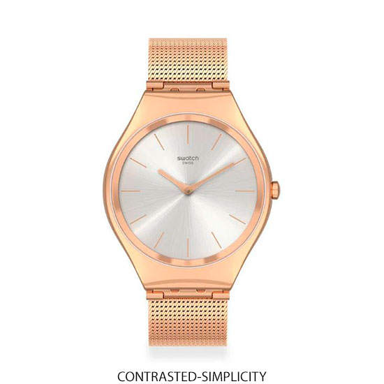 Reloj Swatch Contrasted Simplicity