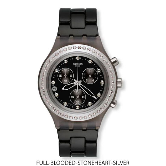 Reloj Swatch Full-Blooded Stoneheart Silver