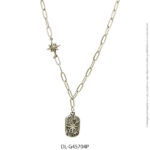 Gargantilla de Acero Blanco Diesel 45704P