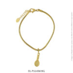 Pulsera de Acero Dorado Diesel 43618G