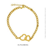 Pulsera de Acero Dorado Diesel 44618G