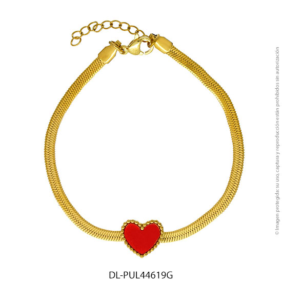 DL-PUL44619G Pulsera de Acero Dorado Diesel 44619G