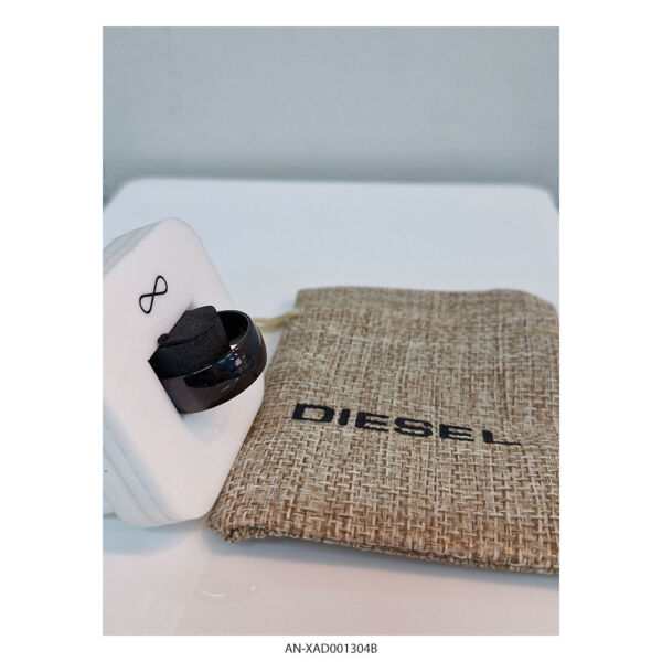 Anillo de Acero Negro Diesel XAD001304B
