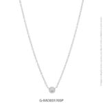 Gargantilla de Acero Blanco Diesel XAD001700P