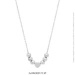 Gargantilla de Acero Blanco Diesel XAD001713P