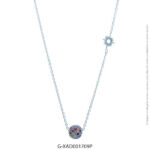 Gargantilla de Acero Blanco Diesel XAD001709P