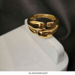 Anillo de Acero Dorado Diesel XAD003303P