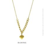 Gargantilla de Acero Dorado Diesel 41703G