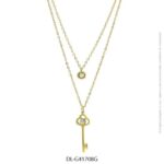 Gargantilla de Acero Dorado Diesel 41708G