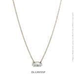 Gargantilla de Acero Blanco Diesel G49705P