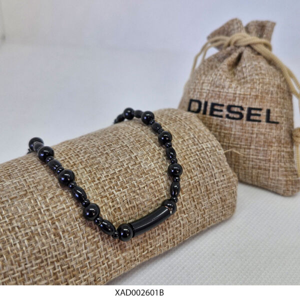 Pulsera de Acero Negro Diesel XAD002601B