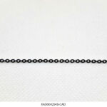 Cadena de Acero Negro Diesel XAD004204B - Image 2