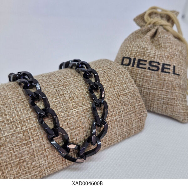 Pulsera de Acero Negro Diesel XAD004600B