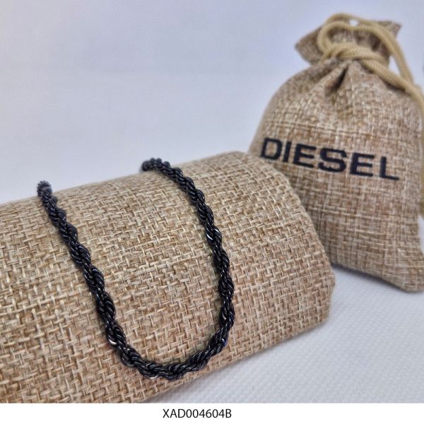 Pulsera de Acero Negro Diesel XAD004604B