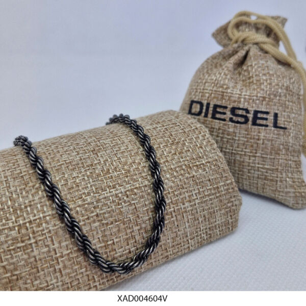 Pulsera de Acero Negro Diesel XAD004604V