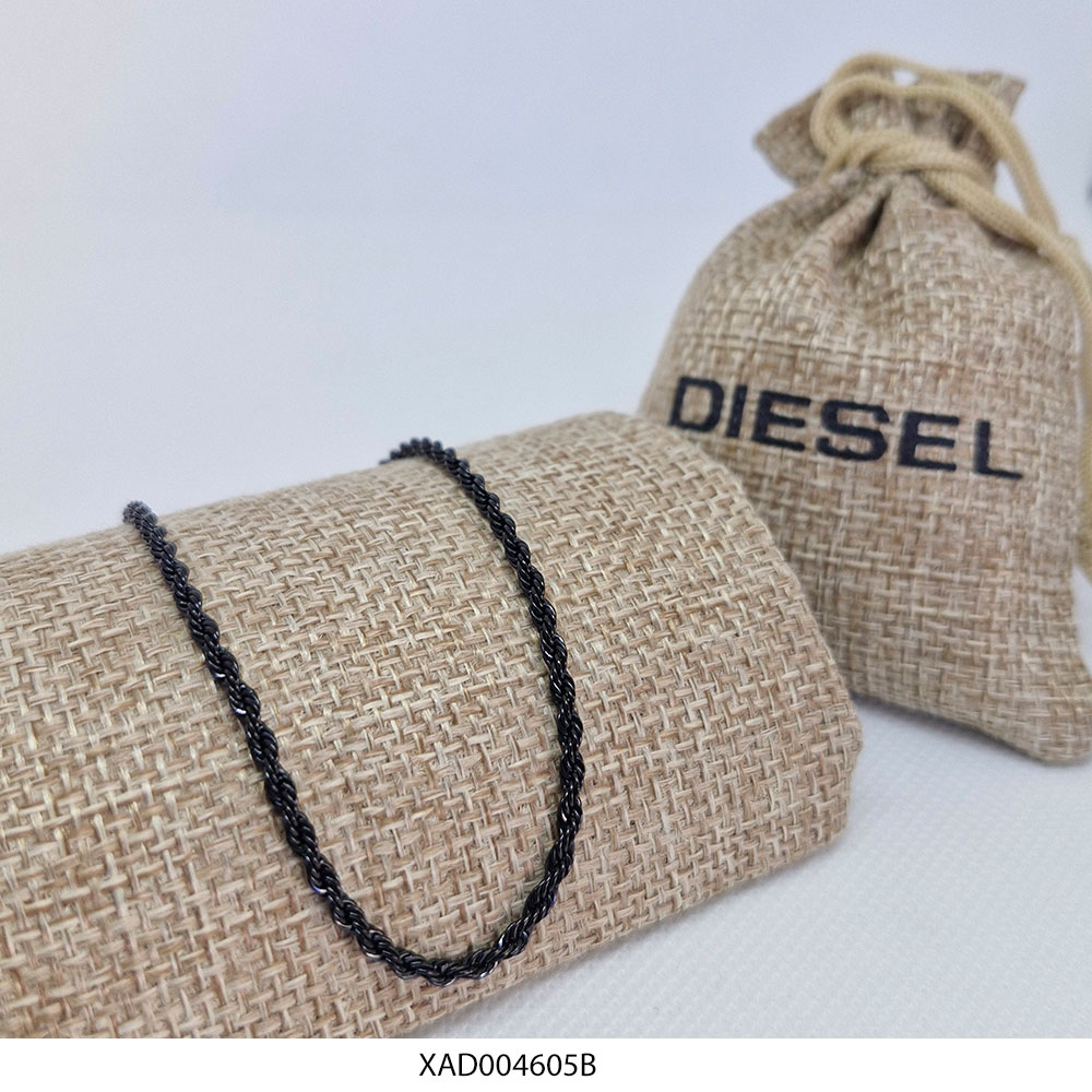 XAD004605B Pulsera de Acero Negro Diesel XAD004605B