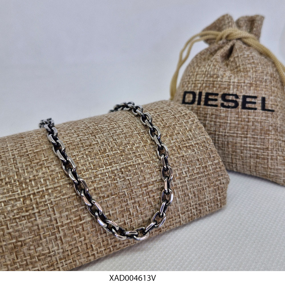 XAD004613V Pulsera de Acero Negro Diesel XAD004613V