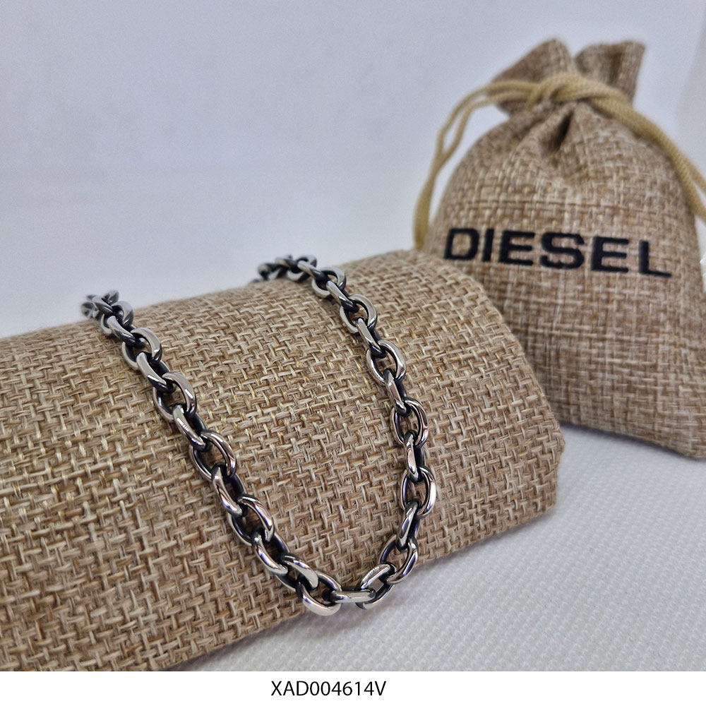 XAD004614V Pulsera de Acero Negro Diesel XAD004614V