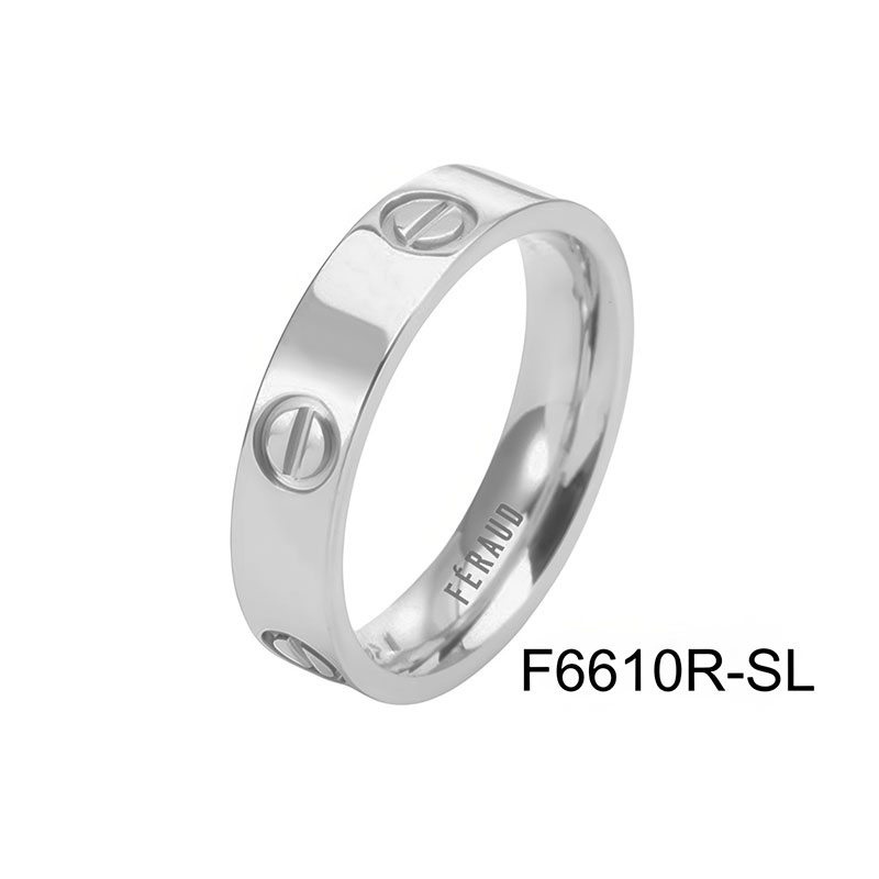 F6610R-SL Anillo de Acero Feraud F6610R