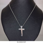 Gargantilla de Acero Blanco Diesel XAD003700P