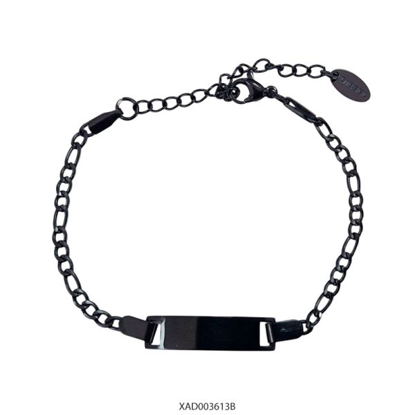 Pulsera de Acero Negro Diesel XAD003613B