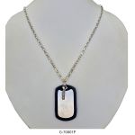 Cadena de Acero Blanco Diesel 70001P (Hombre)