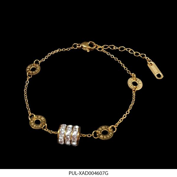 Pulsera de Acero Dorado Diesel XAD004607G