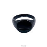 Anillo de Acero Negro Tascani 001