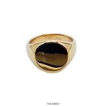 Anillo de Acero Dorado Tascani 002