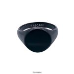 Anillo de Acero Negro Tascani 004