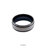 Anillo de Acero Negro Tascani 029