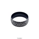Anillo de Acero Negro Tascani 035