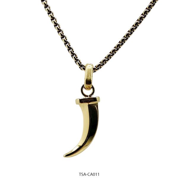 Gargantilla de Acero Dorado Tascani 011